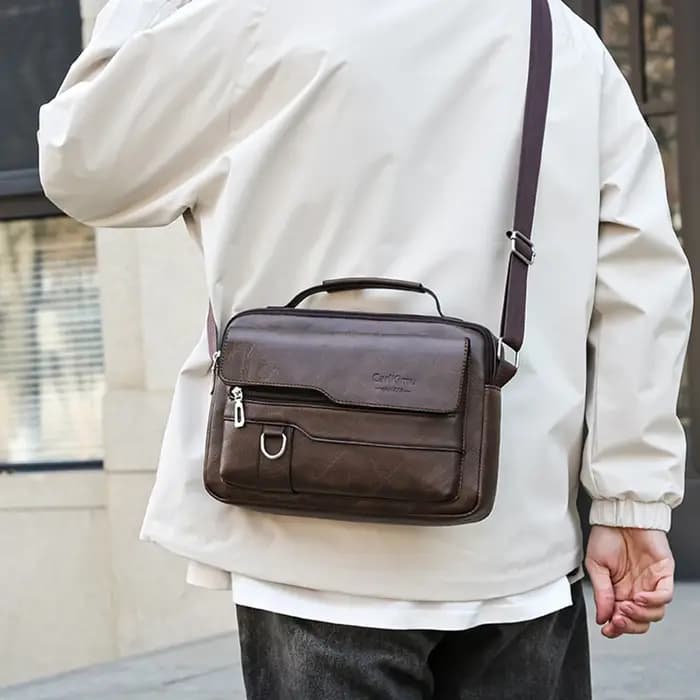 Sac bandoulière et bandoulière pour hommes et femmes pour les affaires