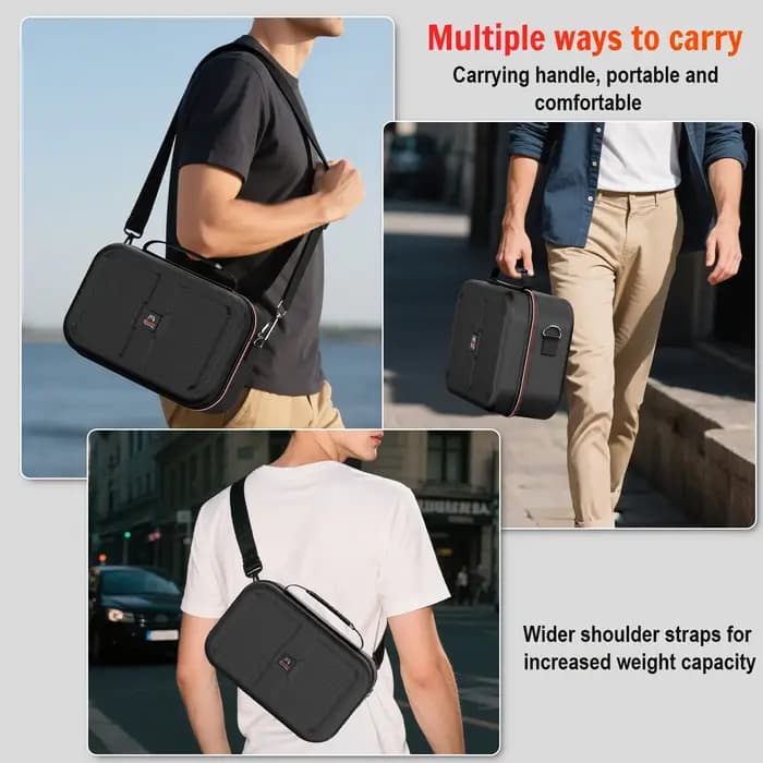 Un sac de rangement carré de grande capacité adapté au Switch 2. Stockage de voyage portable. Durable. Sac