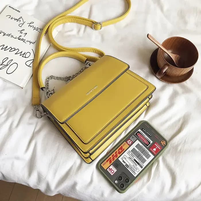 Sac à bandoulière de luxe en PU pour femmes