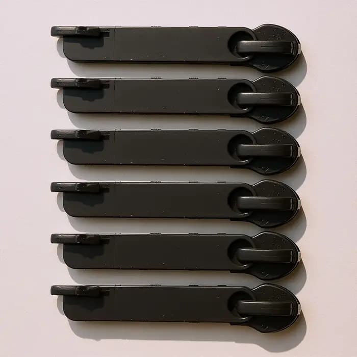 Kit de réparation universel 6 pièces pour fermetures éclair de valises