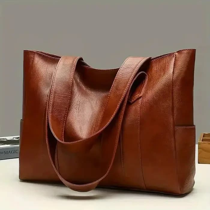 Sac à main vintage grande capacité pour femme
