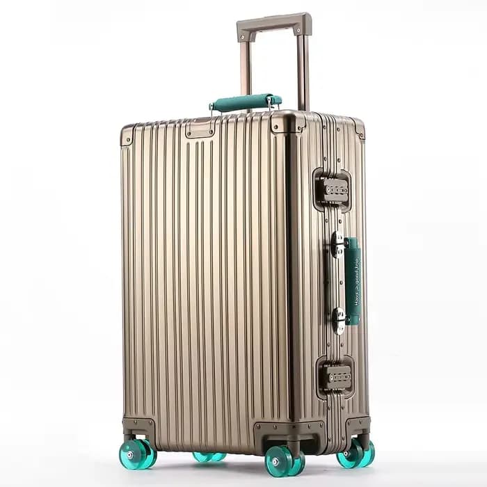 Valise de voyage tout en aluminium et magnésium