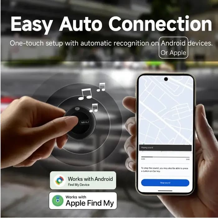 Duo – traceur intelligent pour IOS ou Android