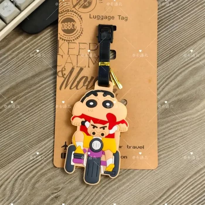 Étiquettes de bagage Anime Crayon Shin-chan