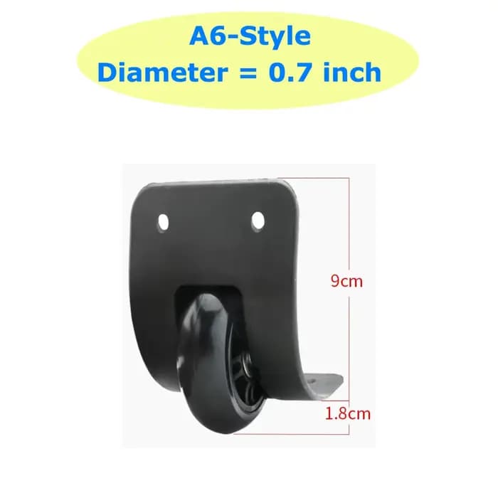 Roues de remplacement pour valises Rimowa, diamètre 2,52 pouces/5 cm, pour réparation de valises Rim