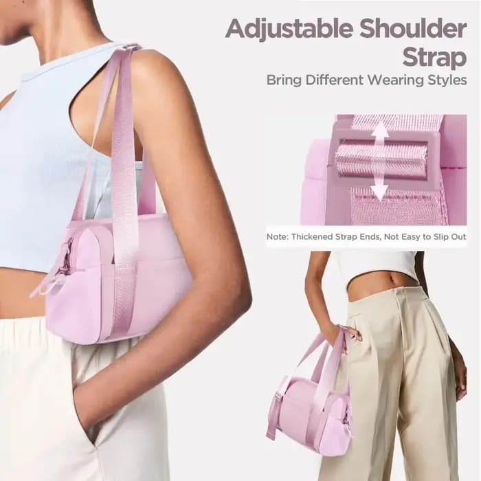 Sac de sport en nylon robuste grande capacité multifonctionnel pliable pour fitness voyage yoga et entraînement avec bandoulière détachable