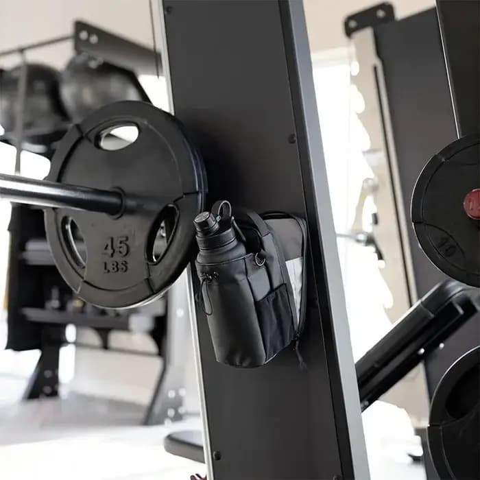 Sac de sport magnétique grande capacité avec poche pour téléphone