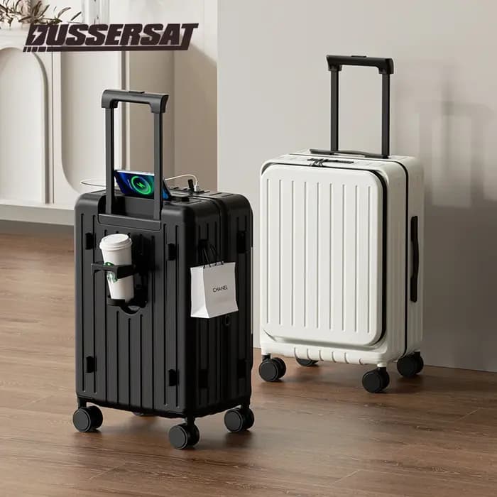 Nouvelle valise ouverte avant cabane boîtier de chariot 20/24/26 pouces cadre de haute qualité