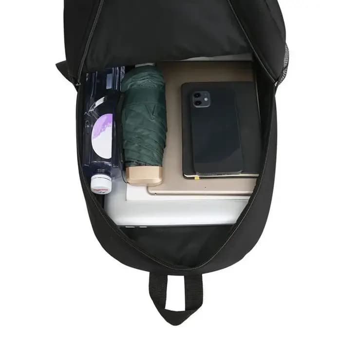 Porte-documents en toile décontracté pour hommes et femmes – Sac simple à double épaule – Version coréenne – Sac de voyage pour ordinateur portable