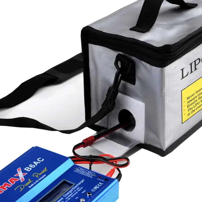 Sac antidéflagrant pour batterie au Lithium