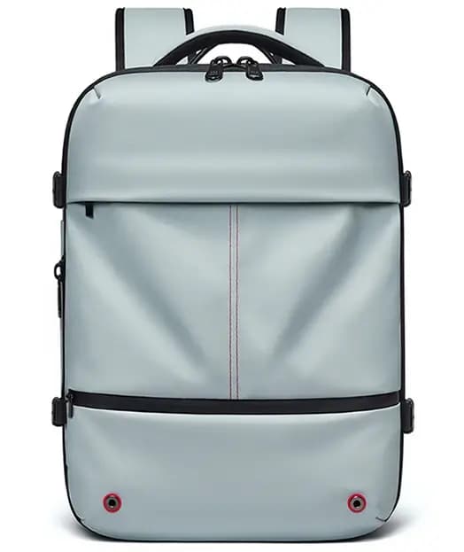 Voyage femmes sac à dos 16 pouces compression sous vide sac à dos pour ordinateur portable USB charg