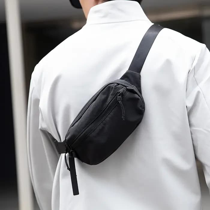 Sac banane anti-RFID pour homme Mark Ryden, sac bandoulière antivol, sac banane léger pour les voyages, la randonnée, le travail