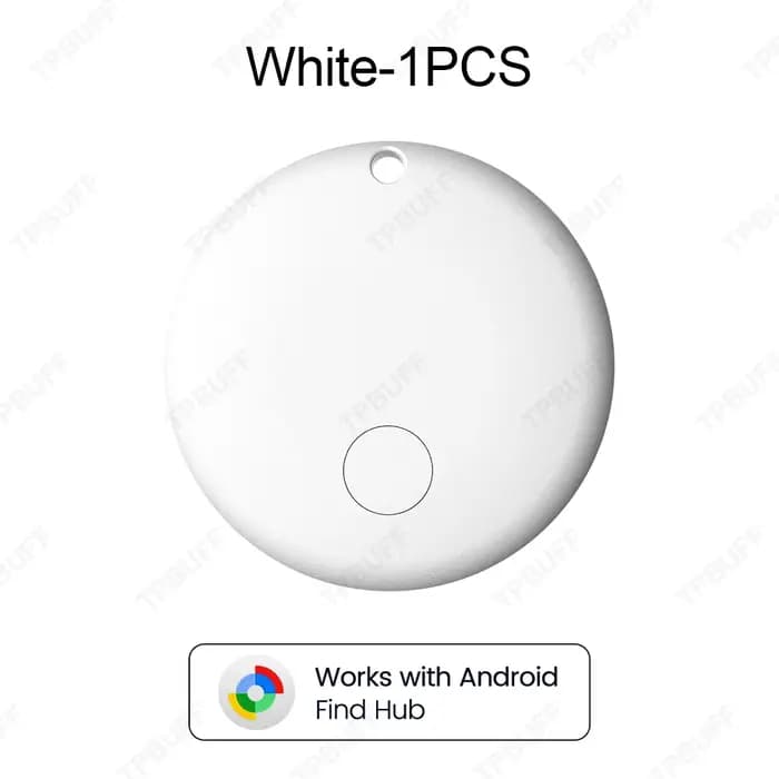 Traceur anti-perte Android pour Google Find My, localisateur vocal longue portée pour valises, clés,