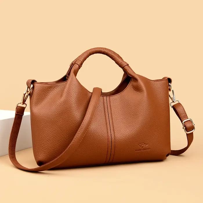 Sac fourre-tout en cuir authentique pour femmes