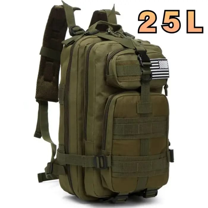 25L;/50L grande capacité hommes sac à dos tactique 3P Softback extérieur sac étanche randonnée Campi