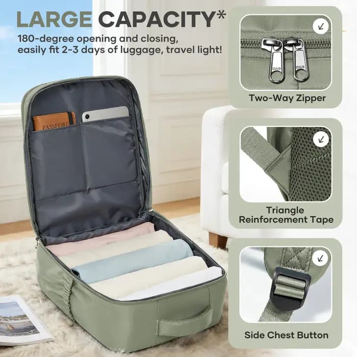 Sac de cabine Ryanair 40x30x20 Sac à dos de voyage pour easyJet Wizzair