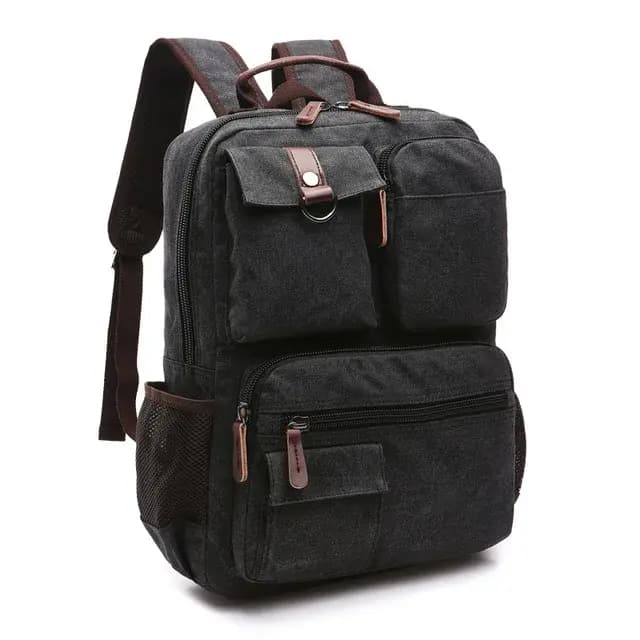 Hommes sac à dos pour ordinateur portable sac à dos toile sac d'école sacs à dos de voyage pour adol