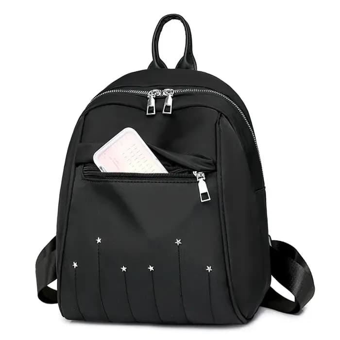 Sac à Dos en Nylon Décontracté avec Sangle Réglable