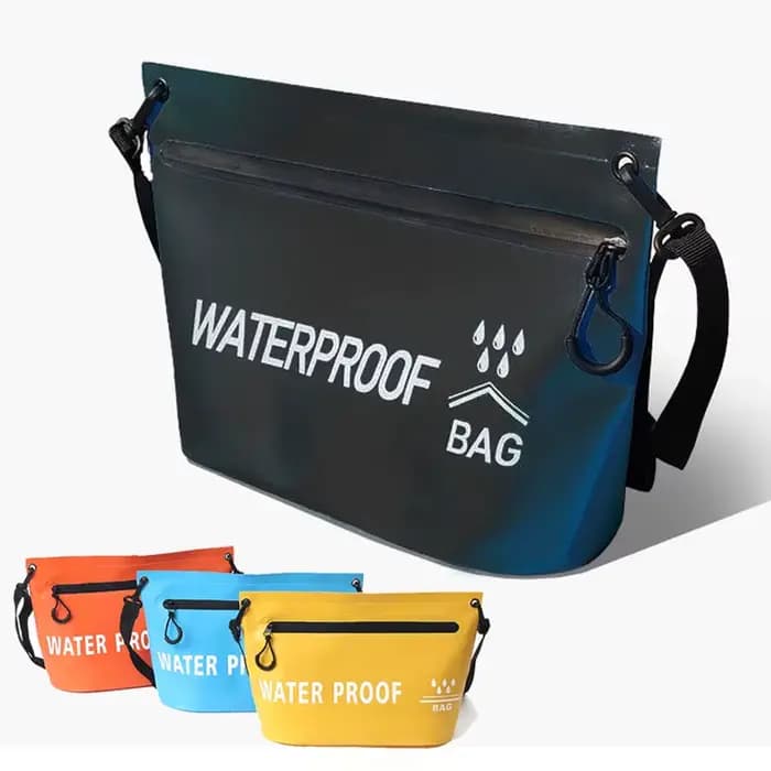 5L sac sec étanche voyage sac à main Pack sac de lavage natation Rafting kayak rivière Trekking flottant canotage sacs d'eau XA17WA
