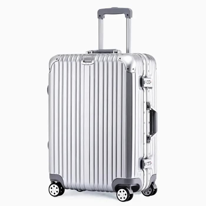 Valise à cadre en aluminium 29 pouces TSA boîtier de chariot à serrure douanière roue universelle 20 "26" boîte