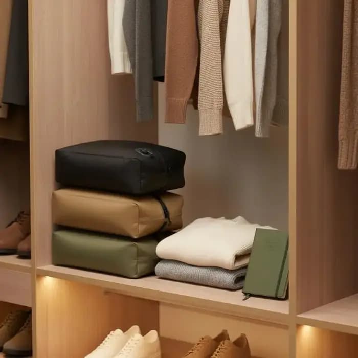 Sacs de compression sous vide pour valises avec pompe intégrée pour l'organisation des vêtements