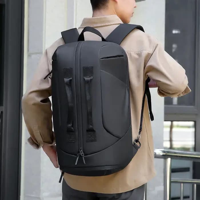 Sac à dos pour hommes sac à dos de voyage Portable à Double dos sac à dos étanche de grande capacité sac à dos d'embarquement multifonctionnel