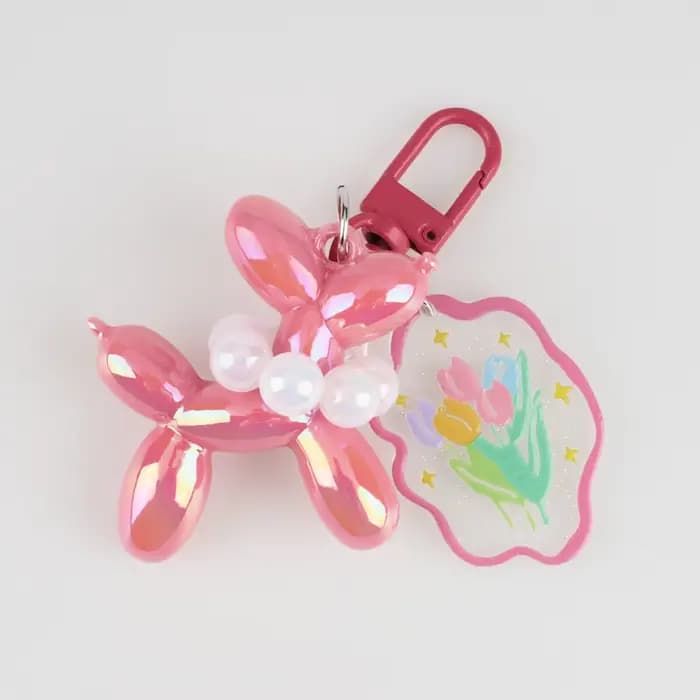 Porte-clés en acrylique élégant 1 pièce – Accessoire de clé de voiture durable et chic pour hommes et femmes