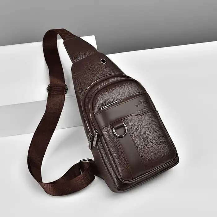 Sac Messager de Luxe pour Homme en Cuir