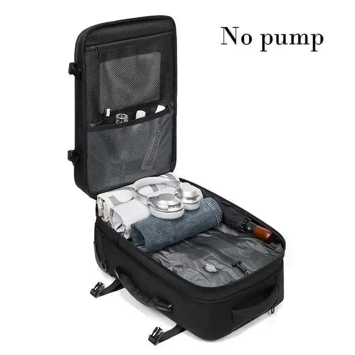 Sacs à dos d'affaires de compression sous vide de chariot de voyage sacs pour homme sac à dos à roul