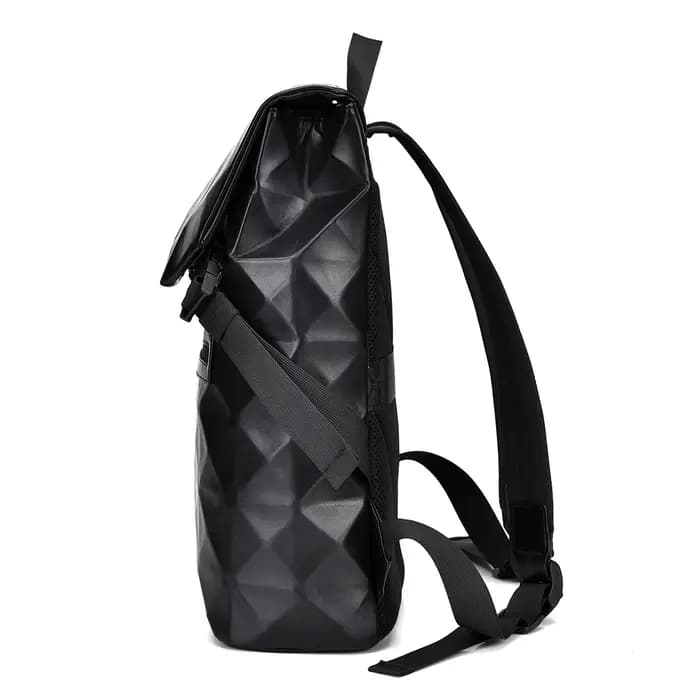 Sac à dos à motif géométrique pour hommes
