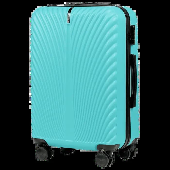 Valise moyenne Wings Swan 24 " - légère, rigide, bleue (Light Blue)