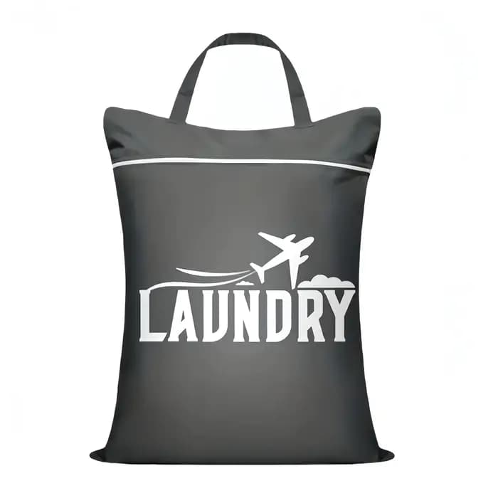 Sac à linge de voyage avec poignée, idéal pour nettoyer les vêtements sales, sac pour maillots de ba