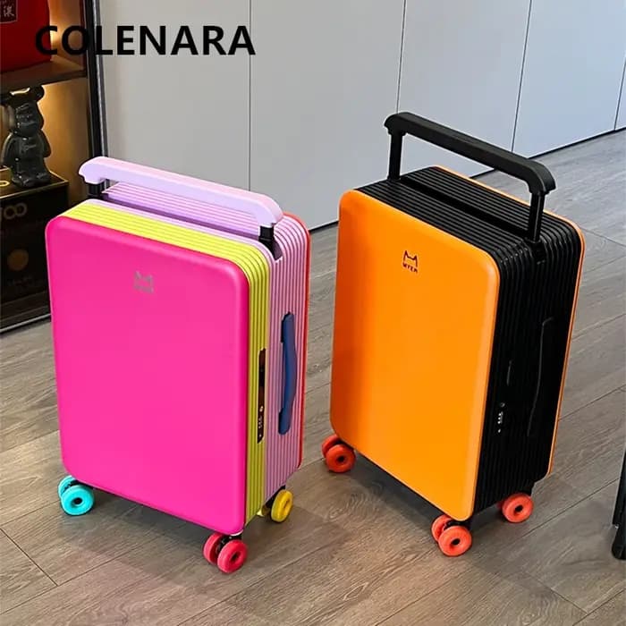 Valise COLENARA 20/24 pouces en ABS + PC de haute qualité