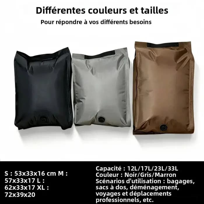 Sacs de compression de voyage