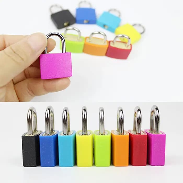 Mini cadenas en acier pour valise de voyage
