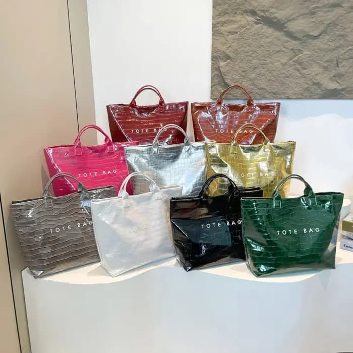 Sac fourre-tout Texture Crocodile