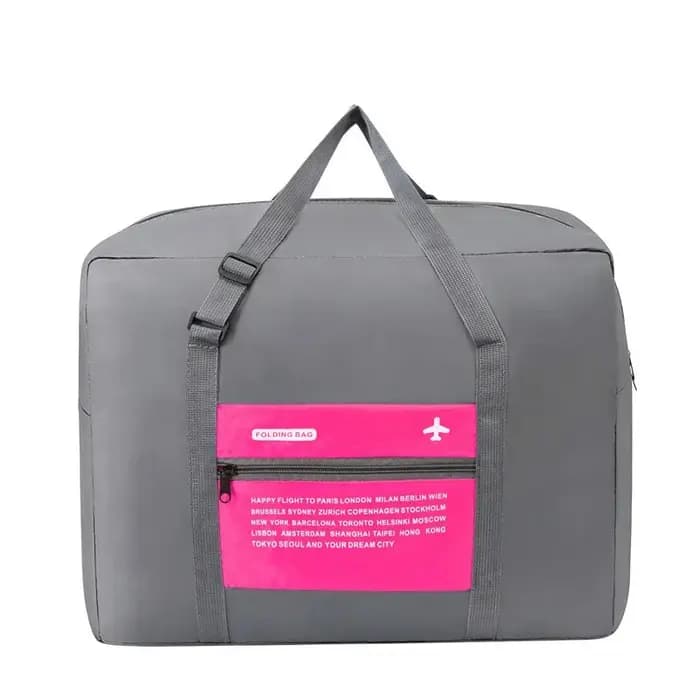 Coréen pliable carré avion le sac fourre-tout sac à main étanche emballage Cubes pour voyage Oxford tissu week-end sac