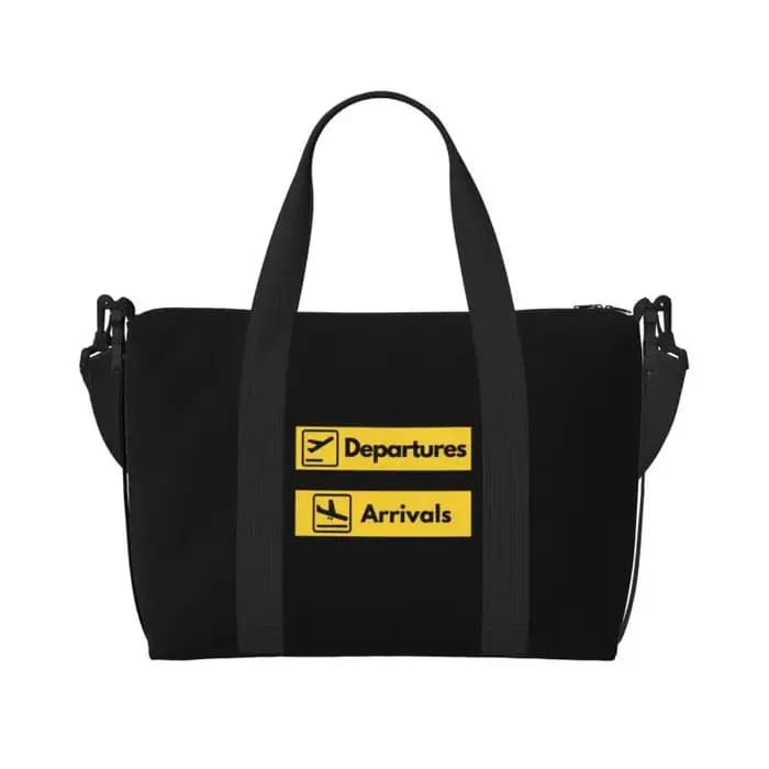 Sac de voyage personnalisé « Born To Fly » pour pilote de vol, sac de sport léger et portable, sac à bandoulière pour aviateur, idéal pour le sport, la gym et le yoga.