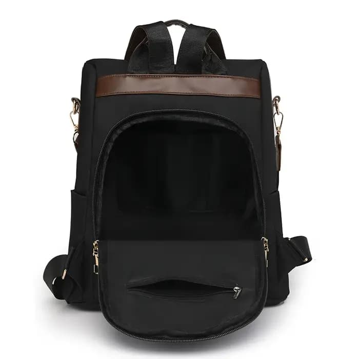 Sac à dos antivol femme décontracté en Nylon nouveau sac d'école 2025 mode grande capacité bandoulière sac