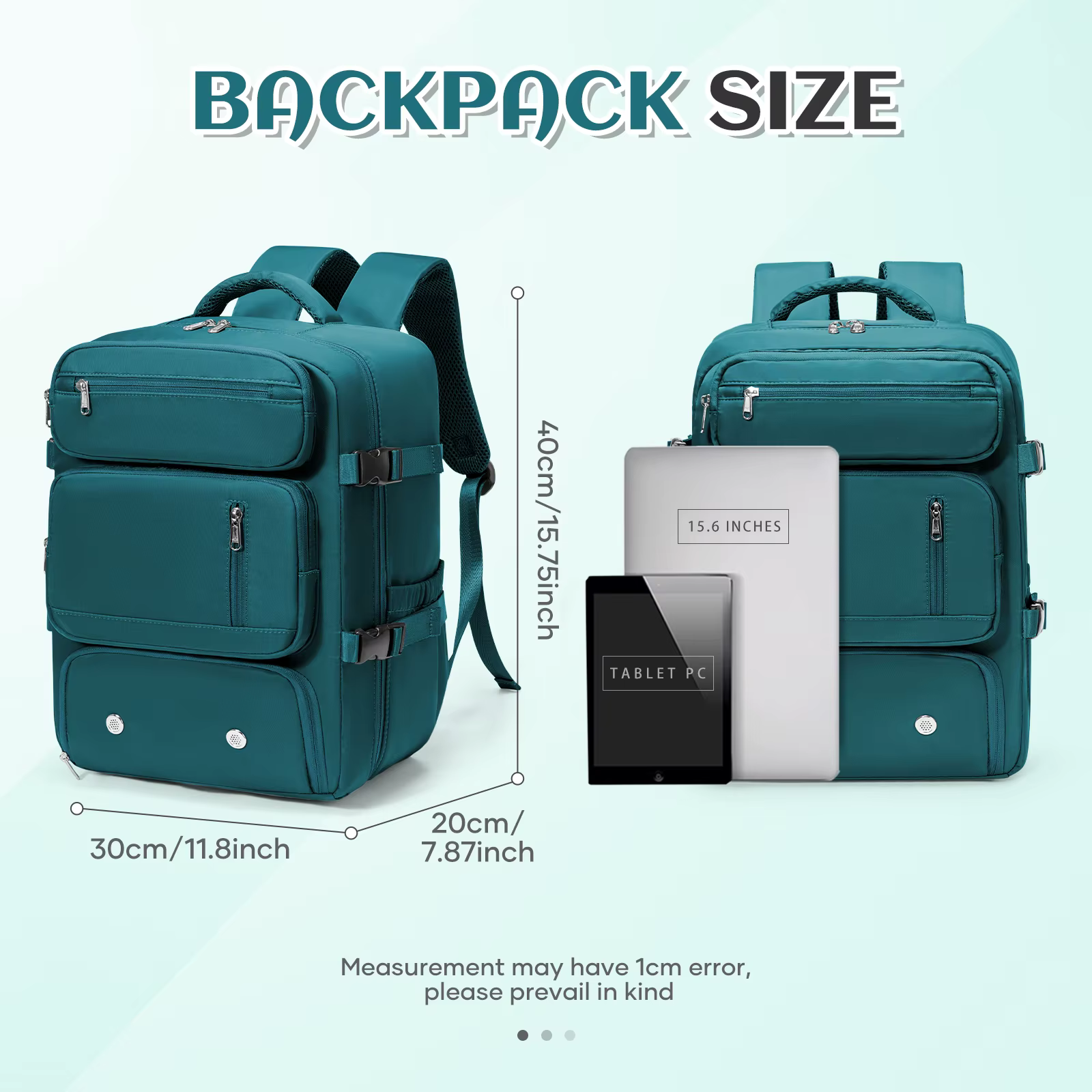Sac à dos Ryanair 40x30x20, bagage à main, sac pour ordinateur portable, antivol, sac pour homme et 