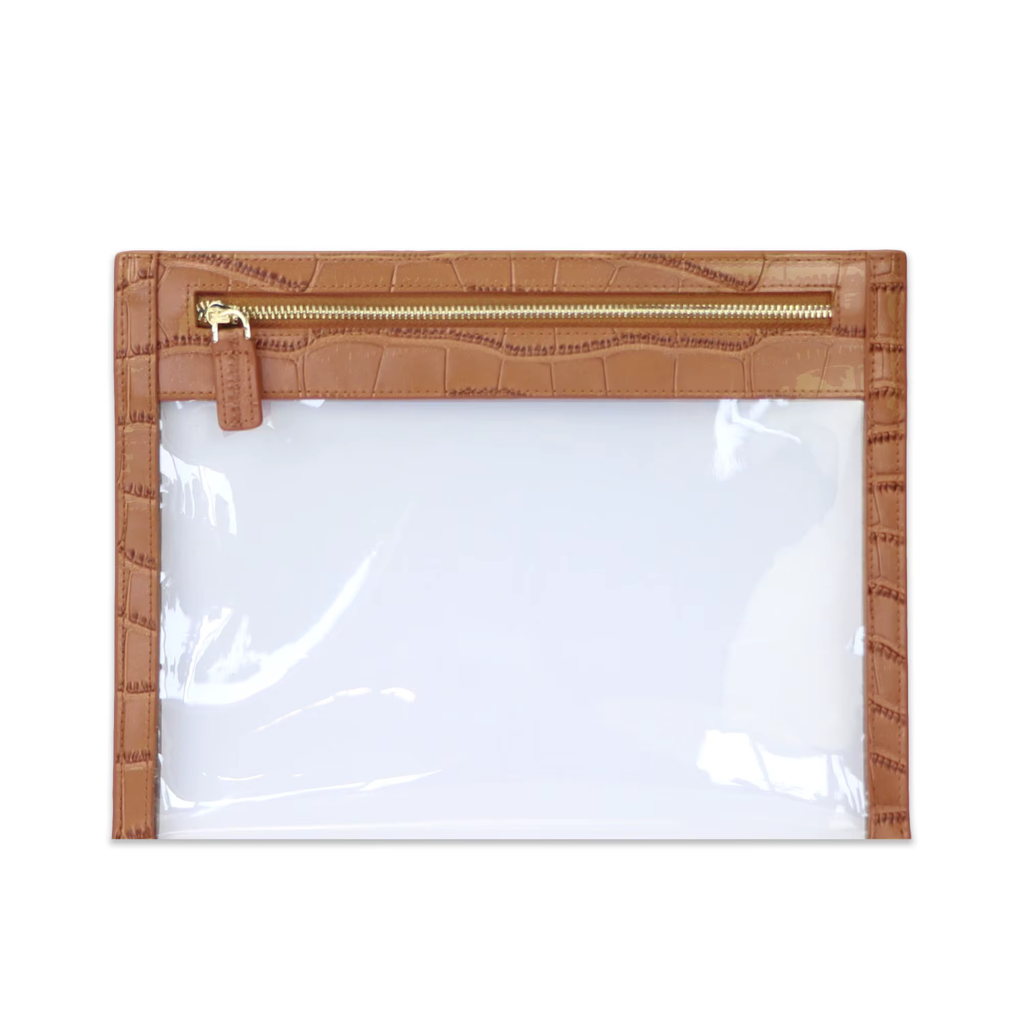 Sacs de maquillage de voyage personnalisés en cuir de Crocodile pour femmes, sac de lavage de voyage