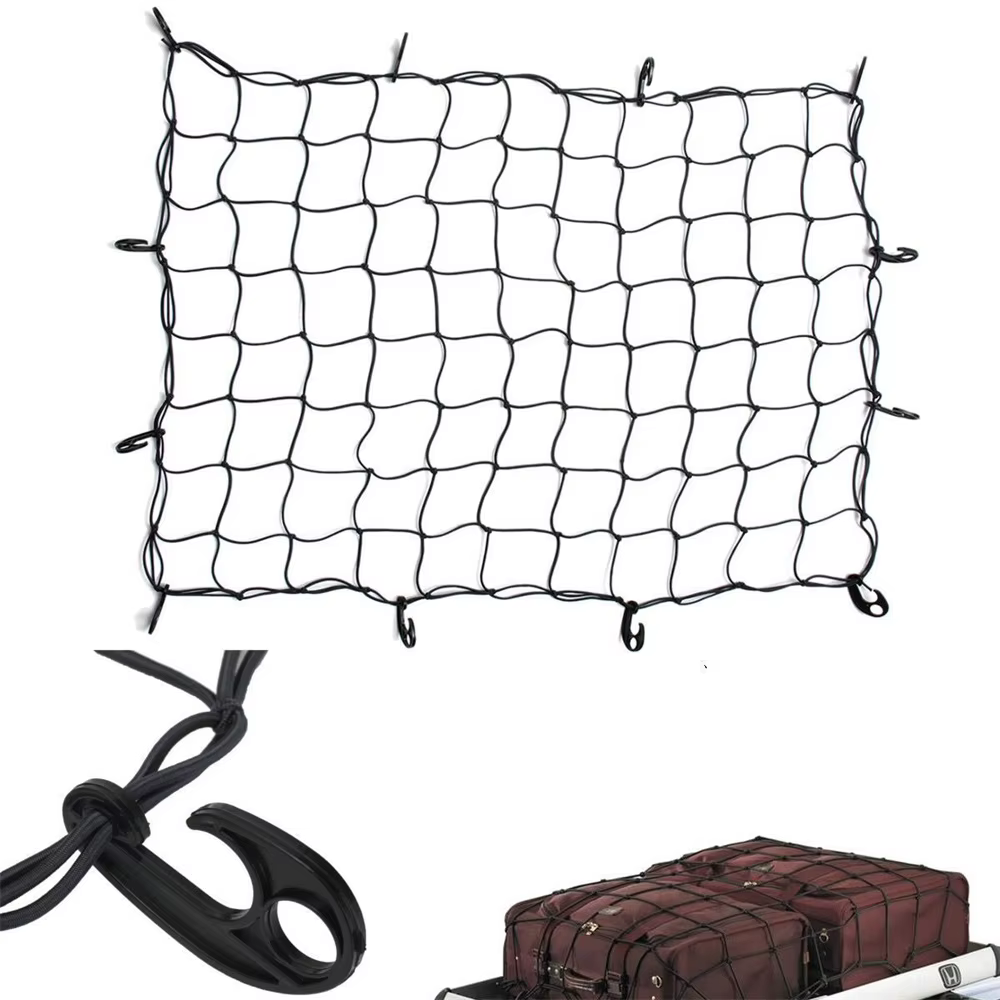 Filet de Chargement en Nylon artificiel astique pour Coffre de Voiture, Filet à Bagages T1 pour Toit