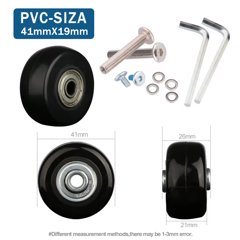 Roues de Remplacement Universelles pour Bagages de Voyage, Accessoires de Réparation de Valise, à la
