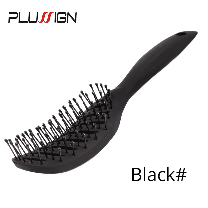 Brosse à cheveux bouclés, peigne de Massage pour Salon de coiffure, brosse de séchage démêlante, bro