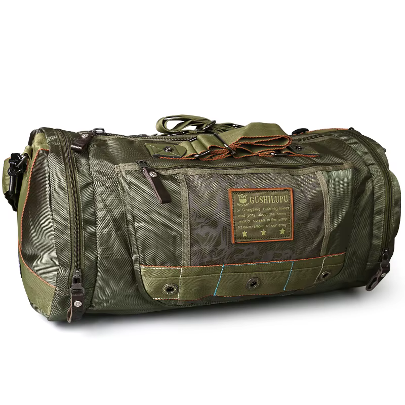 RuilTravel sacs sac de voyage Camouflage pour hommes sac pliant en tissu Oxford protège les sacs de