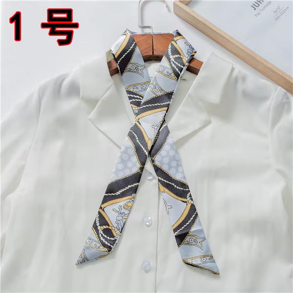 Écharpe de sac de marque de luxe pour femmes, foulard, hijab, écharpe pour cheveux, poignée de sac, 