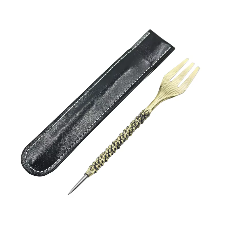 SY Shisha fourchette à tabac avec sac en polyuréthane narguilé eau fumer tuyau à la main en aluminiu