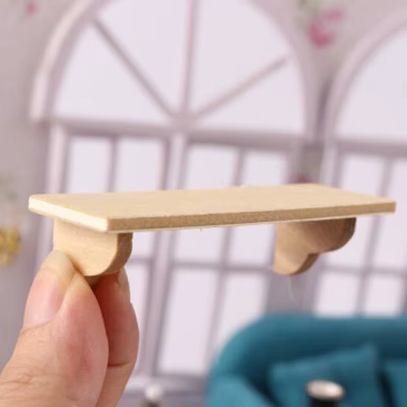 Mini maison de beurre en bois, accessoires pour courses, étagère murale, accessoire l'inventaire, 70
