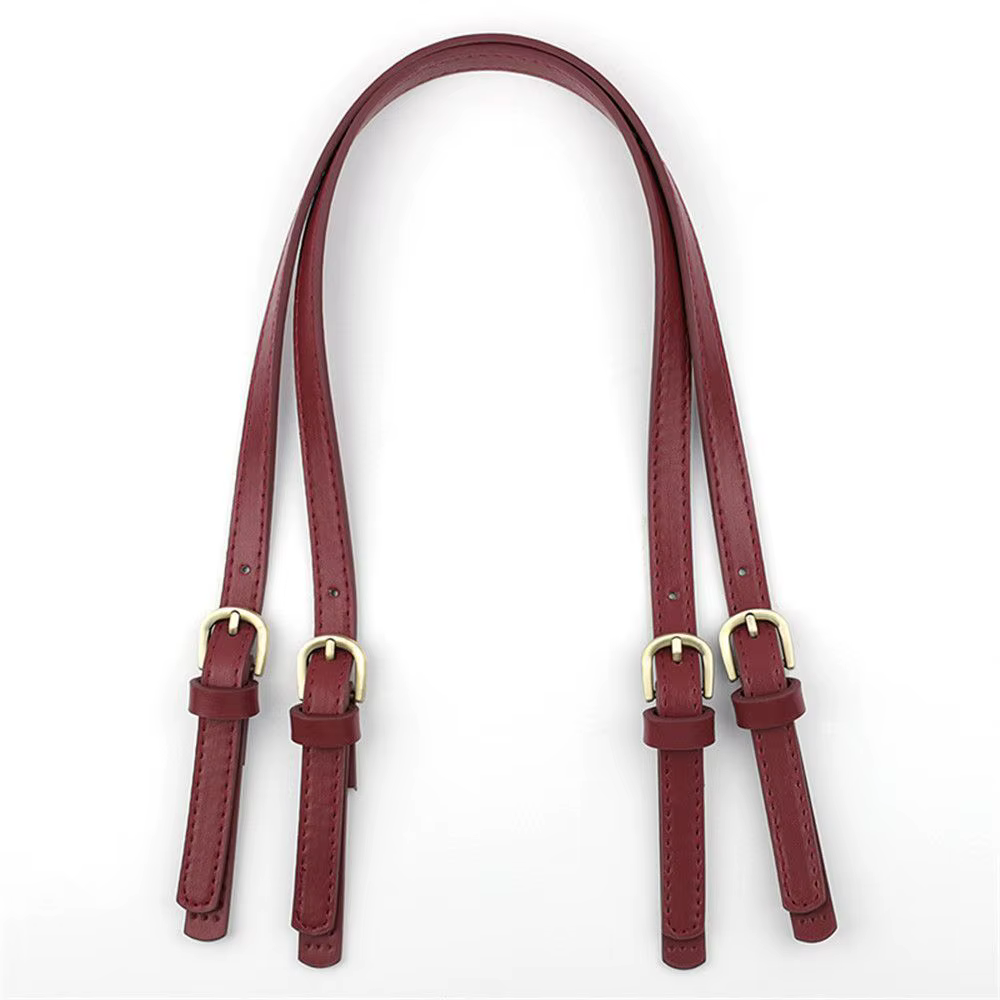 Sangle de sac à main réglable en cuir PU pour femme, poignée de sac à main, sangle d'environnement d