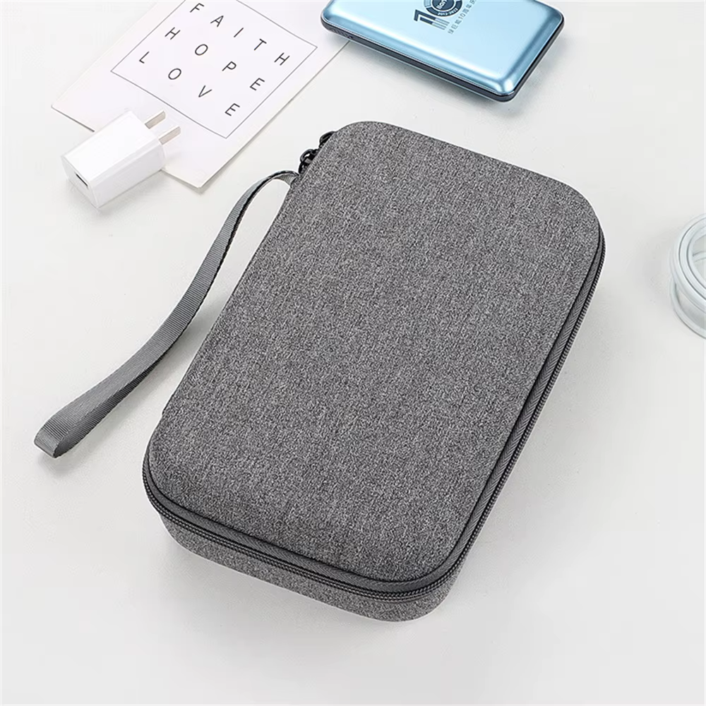 Sac de rangement portable de grande capacité, accessoires électroniques de voyage, tablette, disque 